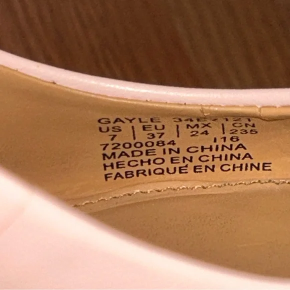 Calvin Klein Gayle Pump Heels Pale Powder Pink Womens - Picture 15 of 16